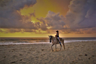 Sunset Beach Ride 1