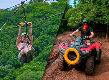Canopy + ATV tour